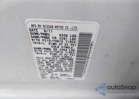 2012 Nissan Rogue S z USA, uszkodzony, nr VIN JN8AS5MTXCW255972